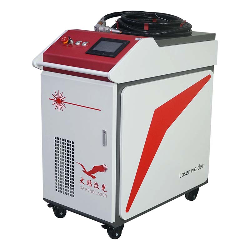 Handheld 1000w Raycus channel letter optical fiber welder aluminum ss laser welding machine for saw blades chair table 