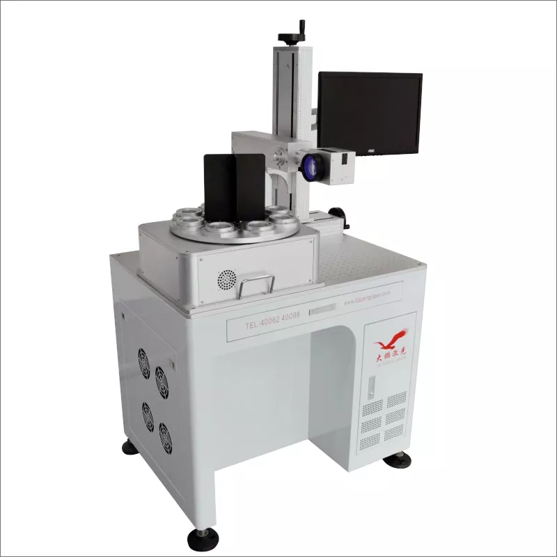 LED eight-station laser marking machine