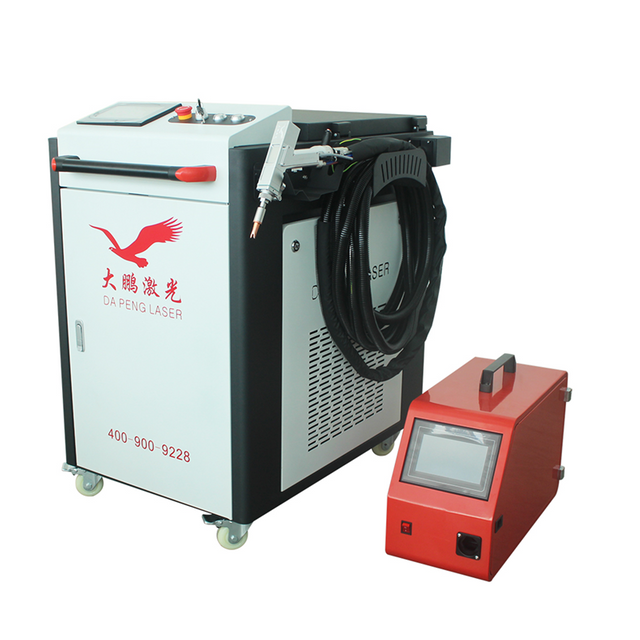 DP Handheld fiber laser welding machine with vibrating and wire feeder