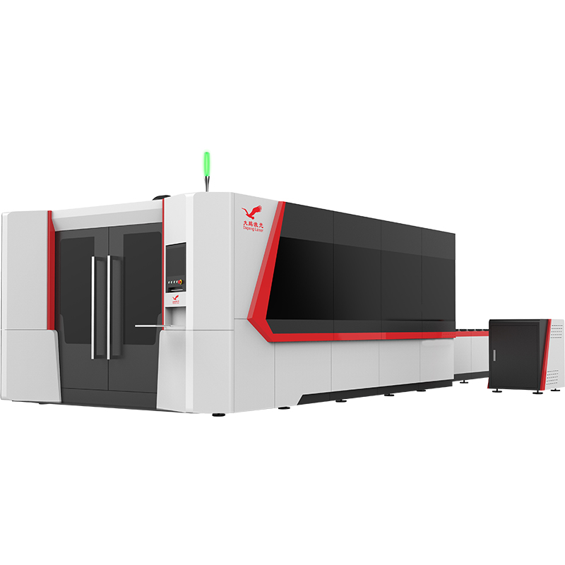 2000W High Thickness Fiber Laser Cutting with Pallet Changer and Closed Body (3)