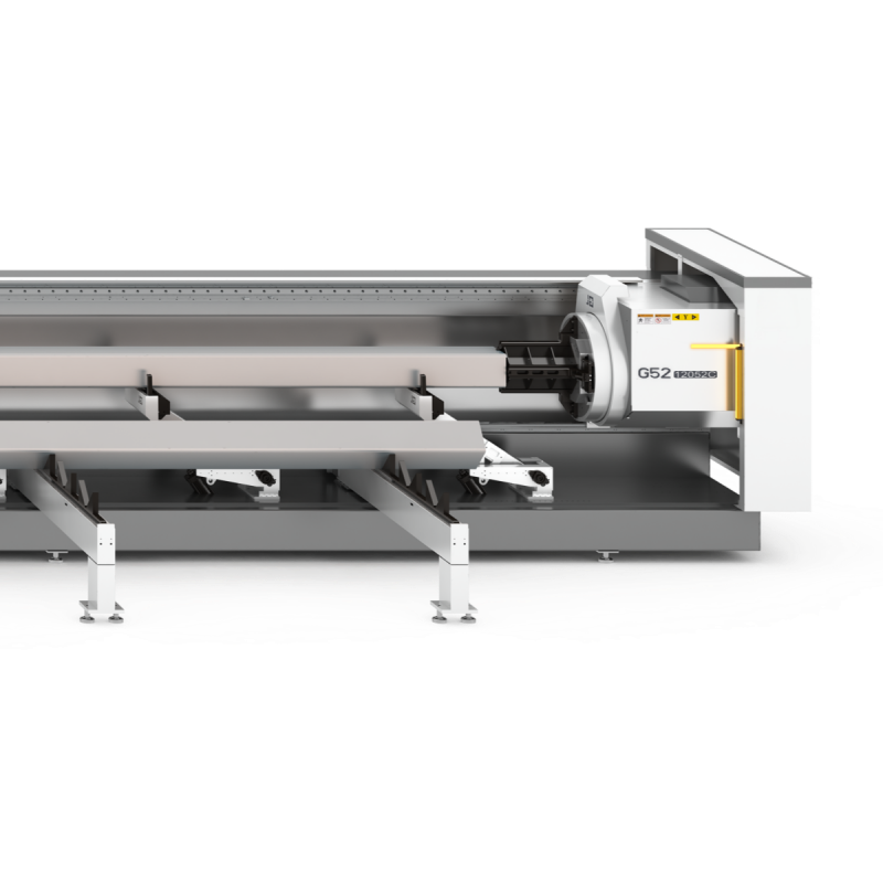 6000W Fiber Laser Tube Cutting Machine Three-Chuck 9m 360 Chucks