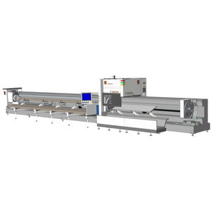 6000W 7m Length 360 Three-Chuck Fiber Laser Tube Cutting Machine for 360mm Round Tubes