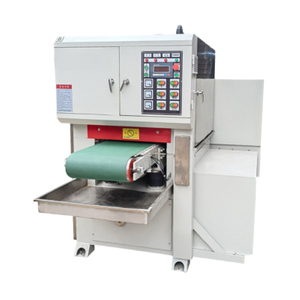 RR5240C Wet Metal Wide Belt Sander | Magnetic Conveyor | 2 Sanding Heads for Deburring & Finishing