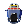 50W Portable Pulsed Laser Cleaning Backpack Machine For Metal Wood Brick Rust Paint 220v