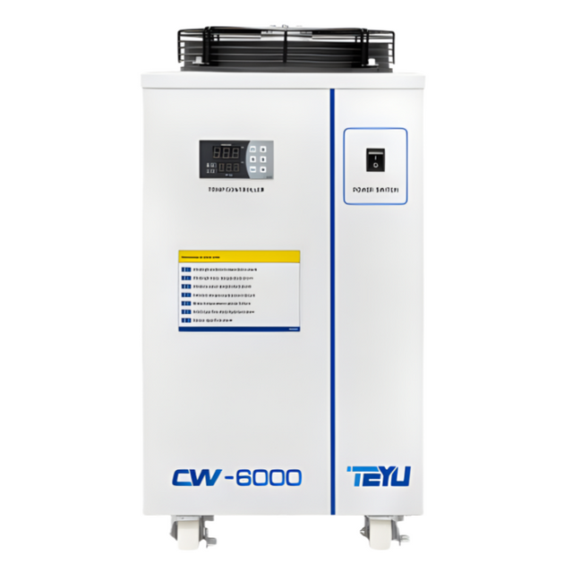 PortableIndustrial Water Chiller CW-6000 for 300W CO2 DC laser tube or 100W sealed CO2 laser CO2 laser cutters engravers markers Laser Source