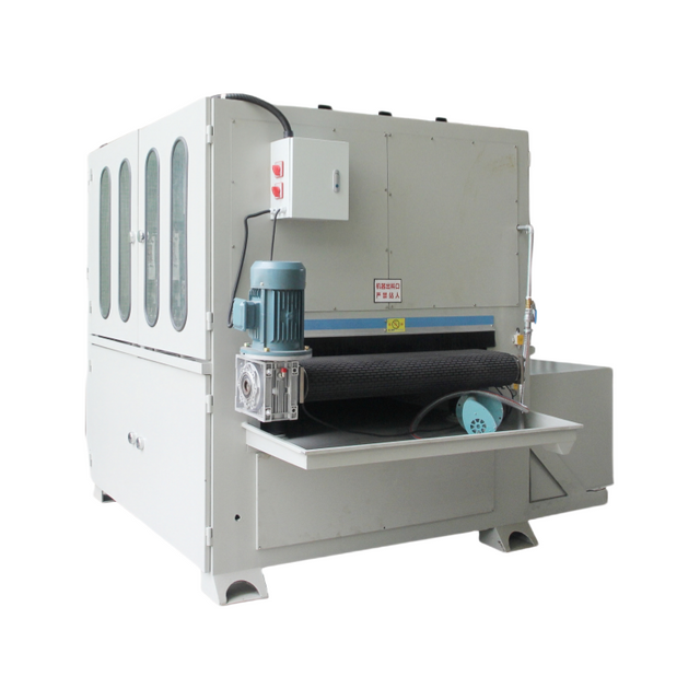 1300mm Conveyor Belts Grinding Machine Wet Operation for Surface Grinder Metal Sheet Deburring