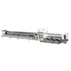 6000W Fiber Laser Tube Cutting Machine Three-Chuck 9m 360 Chucks