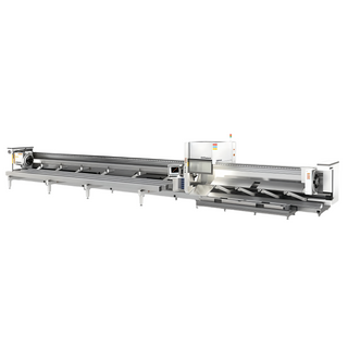 6000W Fiber Laser Tube Cutting Machine Three-Chuck 9m 360 Chucks