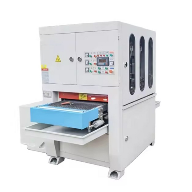 RRR1000 Wide Belt Sander with Conveyor Belt | Heavy-Duty Sanding Machine for Metal Finishing