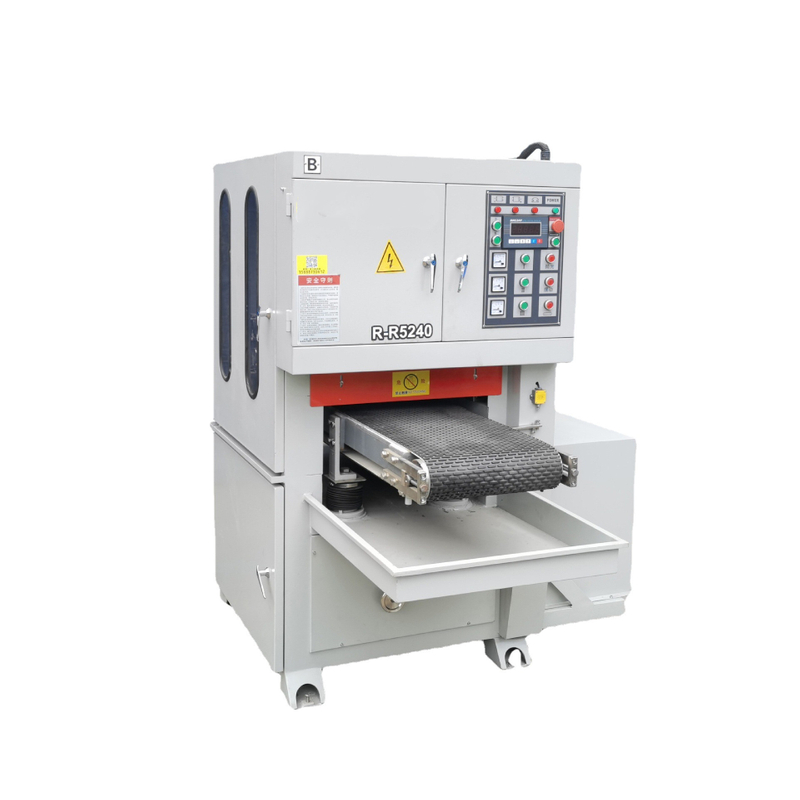 RR4240 Wide Belt Wet Sanding Machine High-Efficiency Metal Surface Grinding & Deburring System