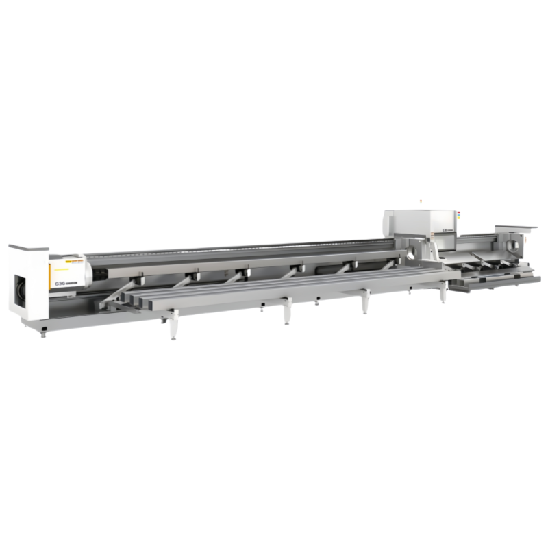 6000W Fiber Laser Tube Cutting Machine Three-Chuck 9m 360 Chucks
