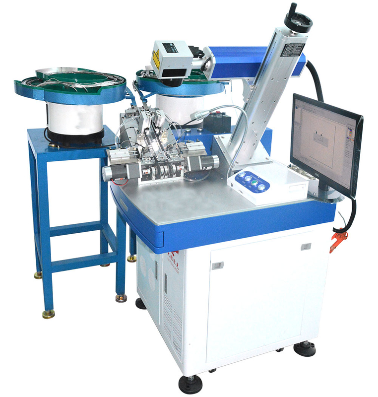 Vibration plate laser marking machine