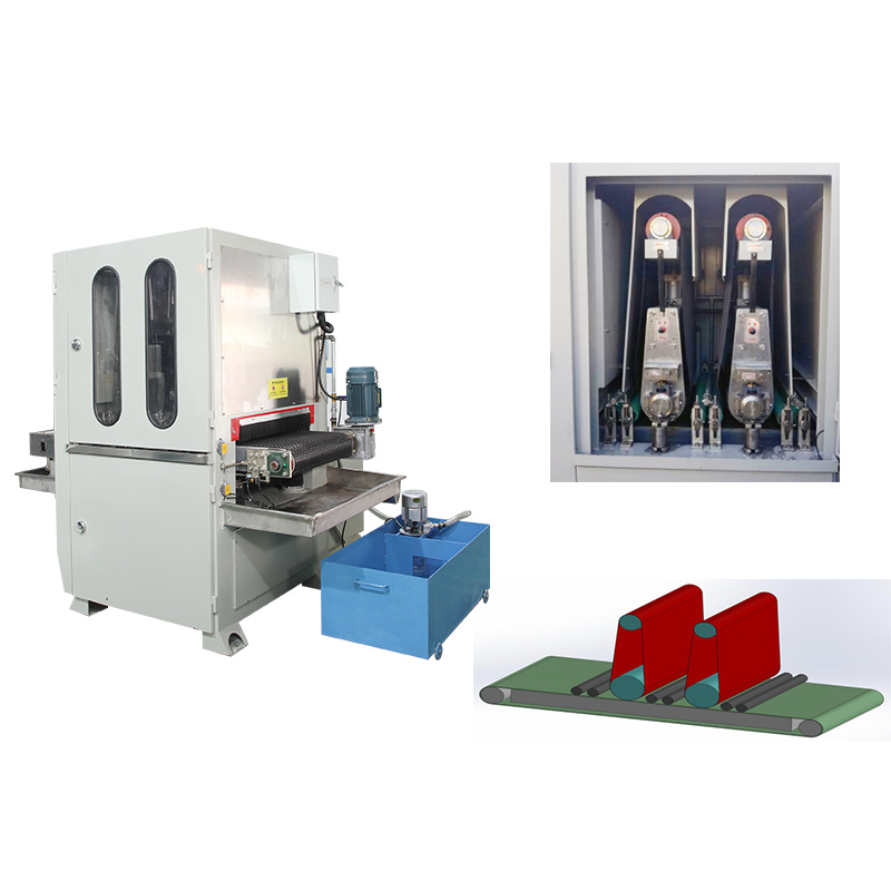 RR630 Series Metal Wide Belt Sander for Deburring Deslagging Edge Rounding And Surface Finishing of Metal Parts