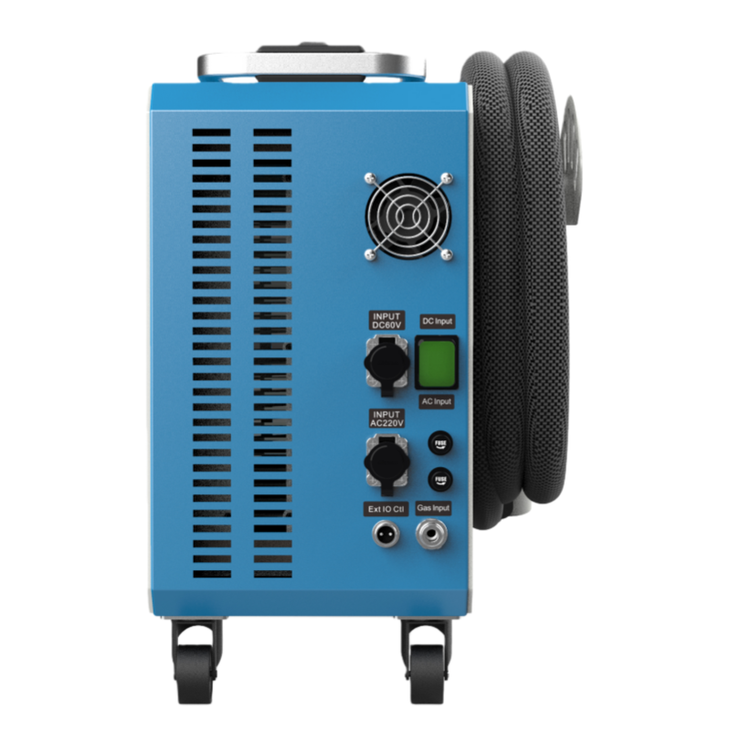 300W Air-Cooled Portable Pulsed Laser Cleaning Machine For Shoe Mold Cleaning