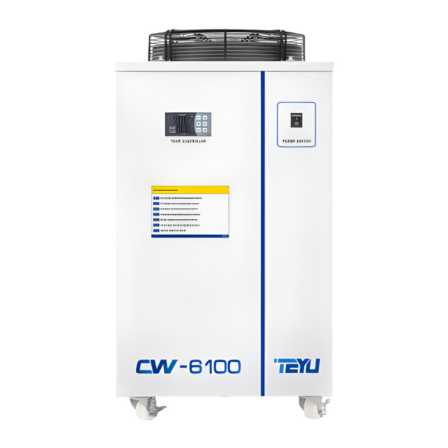 Water Chiller CW-6100 Industrial CO2 Laser Water Chiller for cooling 400W CO2 laser glass tube or 150W CO2 laser metal tube