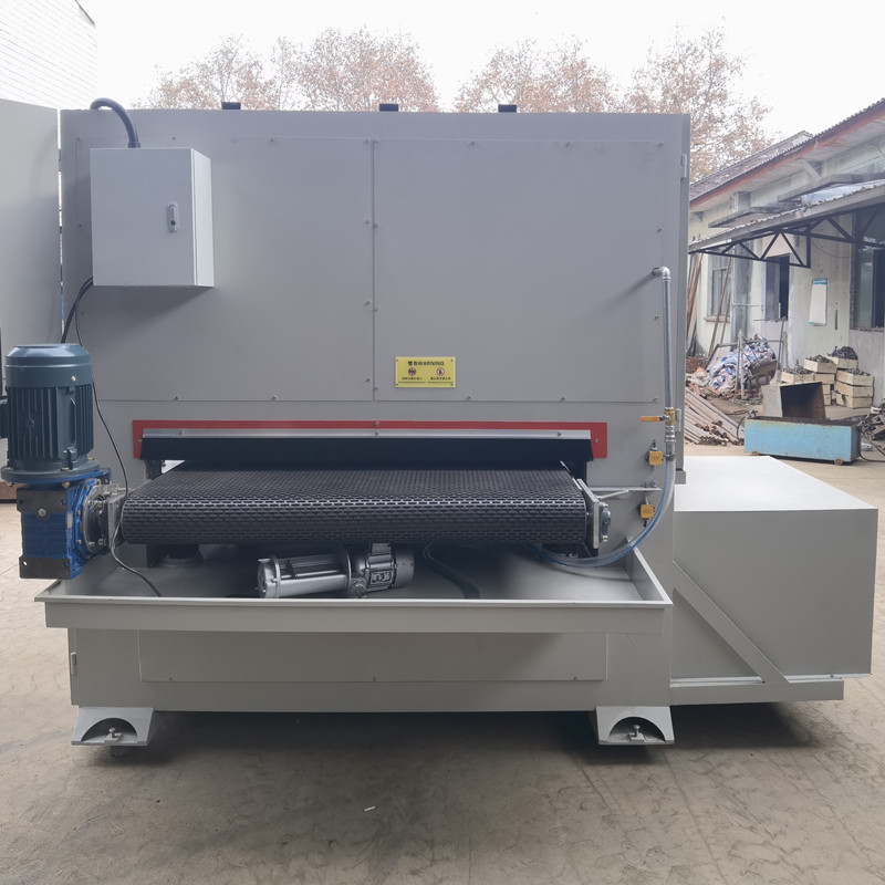 RRP1300 Wide Belt Grinding Machine Heavy-Duty Wet Wide Belt Sander for Professional Metal Deburring Slag Removal And Surface Finishing