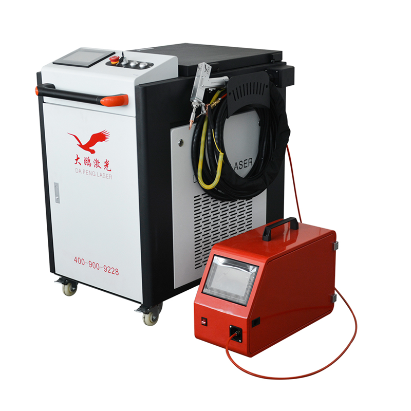 DP Handheld fiber laser welding machine with vibrating and wire feeder