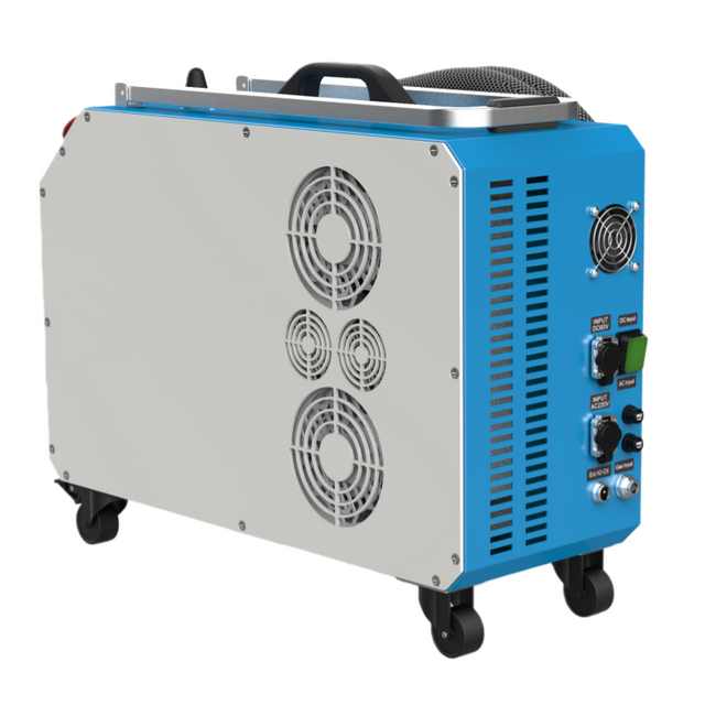300W Air-Cooled Portable Pulsed Laser Cleaning Machine For Shoe Mold Cleaning