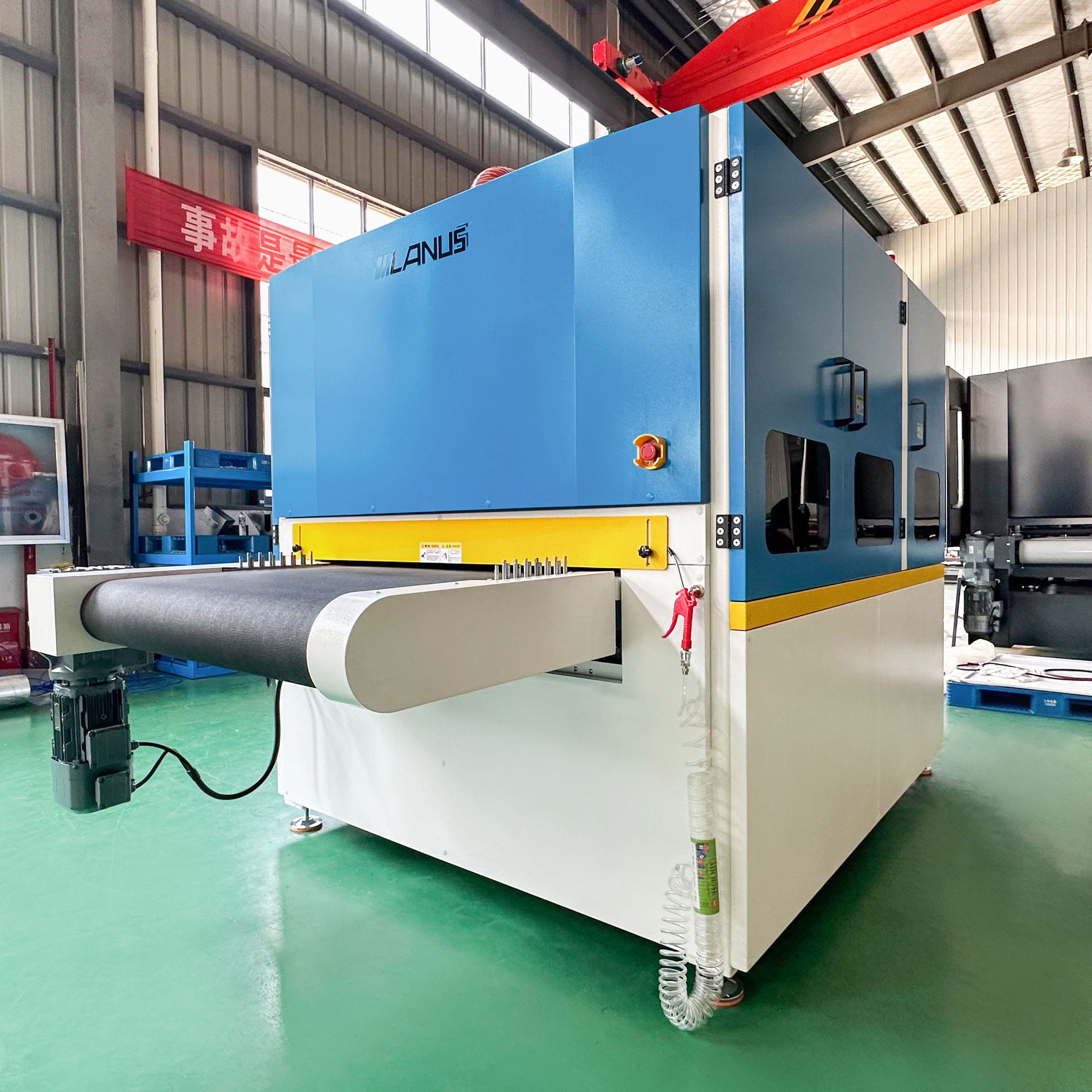 1350mm Automatic Sheet Metal Sander Deburring Machine for Edge Stainless Steel Sheet Metal Deburring Machine