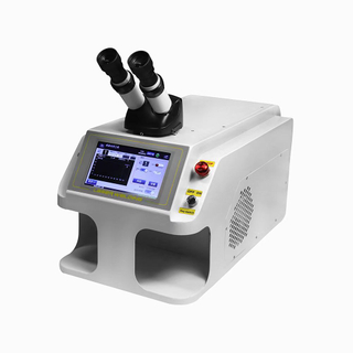 100W Fiber Laser Spot Welding Machine for Gold, Silver, Electronics