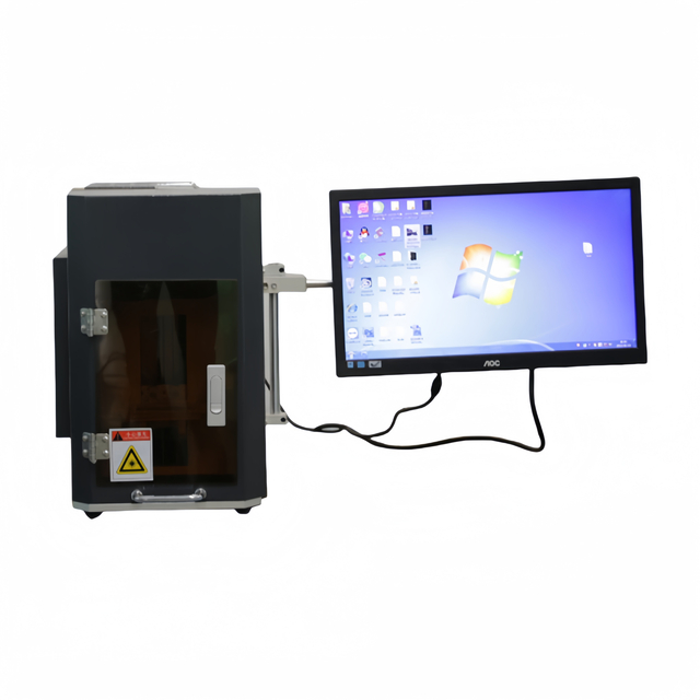 30*30*40cm Mini 3D Portable UV engraving machine acrylic crystal UV laser entrepreneurship equipment gift carving equipment