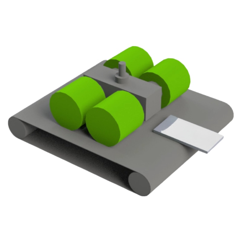 Metal Edge Deburring Machine for Edge rounding oxide removal