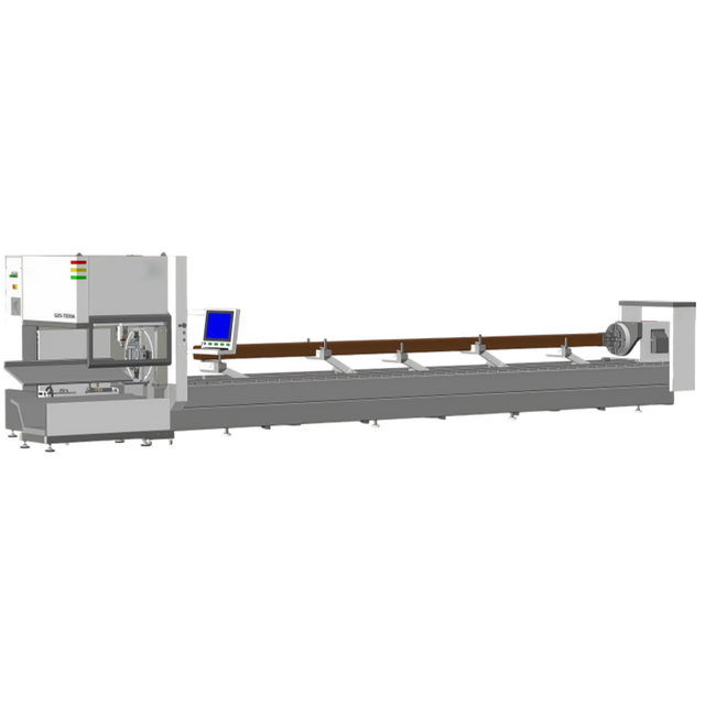 3000W Fiber Laser Tube Cutting Machine 250mm Chuck Round Tubes 250mm
