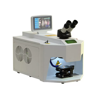 60W Jewelry Laser Spot Welding Machine with CCD Touch Screen for Gold Silver Chain Ring Repair