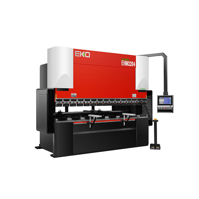 EHM2204 220T/4000mm press brake 6+1 axis Heavy Duty CNC Servo Motor Hydraulic Hybrid Press Brake 