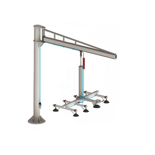 Automation of Laser Cutting Loading and Unloading systems of vacuum lifters for Sheet metal laser cutting machine