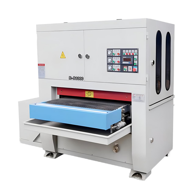 RR1000 Wet Wide Belt Sander for Efficient Surface Grinding Deburring And Deslagging of A Wide Range of Metal Materials
