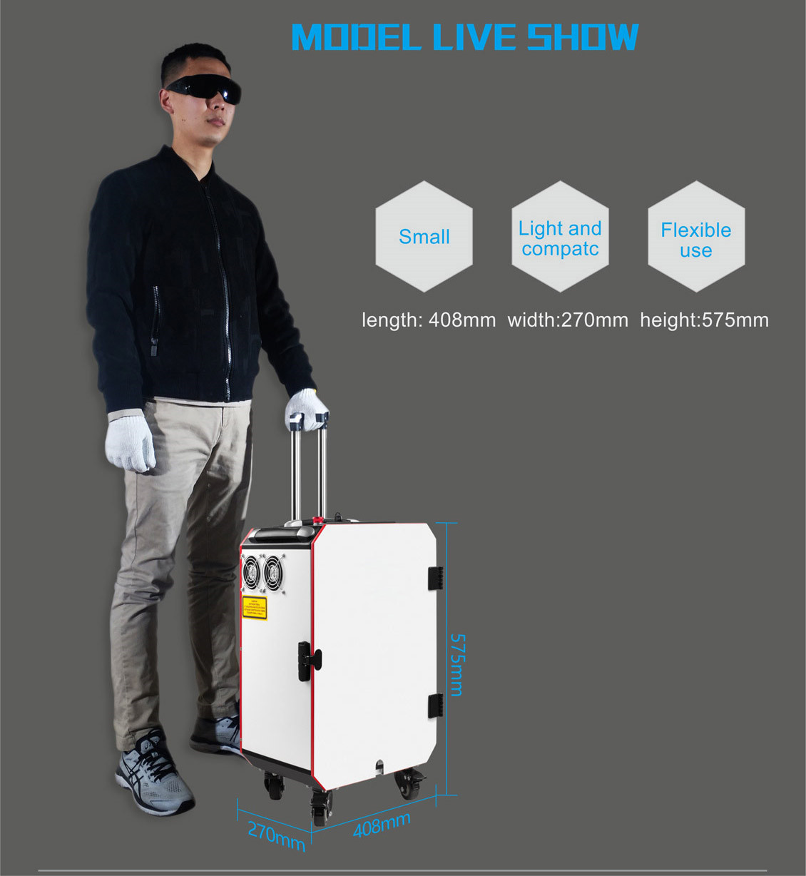 100W portable laser cleaning machine (3)