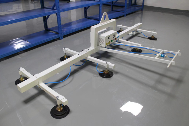 DC12V Battery-Powered Vacuum Lifters Handles 300kg Steel And Aluminum Sheets for Cutting Welding And Assembly