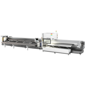 Three-Chuck 3000W 9m Fiber Laser Tube Cutting Machine