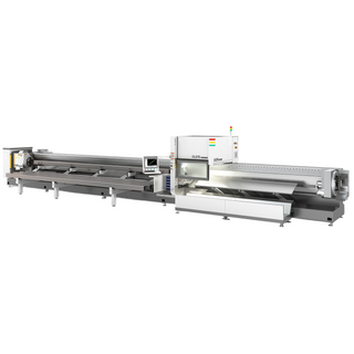6000W Laser Tube Cutting Machine (Three-Chuck) 12.3 Meters 250mm Chuck Semi-Automatic Loading Automatic Unloading
