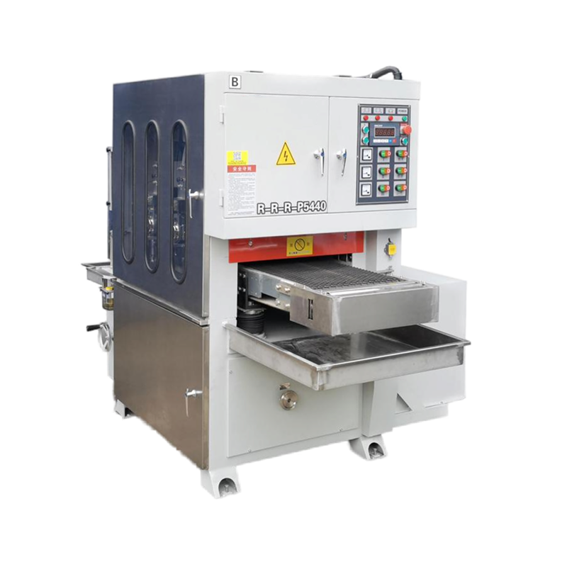 RRRP5440 Wet Wide Belt Sander | 4-Station Metal Finishing Machine