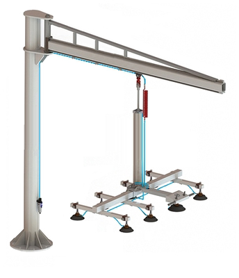 Plug-In Vacuum Lifter Loading and Unloading systems for Fiber Laser Cutting Machine