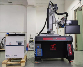 automatic fiber laser welding machine for 1-4mm stainless steel portable handle laser welding machine