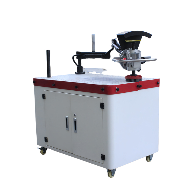 Manual Deburring Machine with Sandpaper And Rounding Disc for Deburring And Edge Rounding of Small Batch Parts