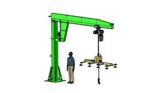 Professional Vacuum Lifter For Fiber Laser Cutting Machine Loading and Unloading systems for loading sheet metal on laser cutting