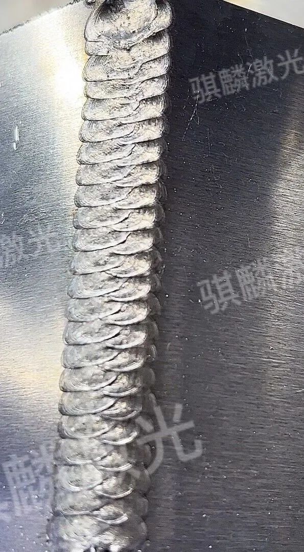 The best welding effect - 'FISH-SCALE'---swing welding - Dapeng Laser, over  11 years experience, CE certified laser OEM ODM factory in China
