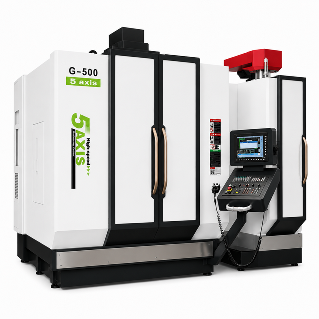 G-500 5-Axis CNC Machining Center | High Precision Multi-Axis Metal Processing Machine