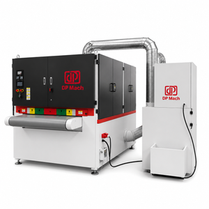 1350mm Three-Station Deburring, Edge Rounding & Finishing Machine