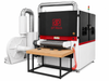 Automatic Deburring, Edge Rounding and Finishing Machine with 1 Sanding Belt + 1 Brush